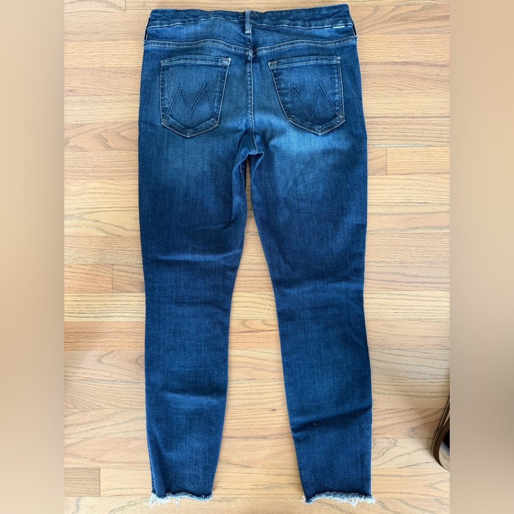MOTHER Looker two step ankle fray women’s jeans